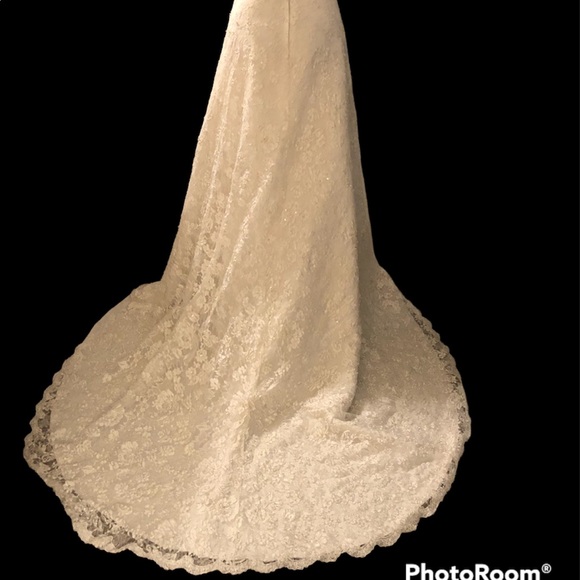 NWOT Ivory Wedding Dress - Picture 6 of 11